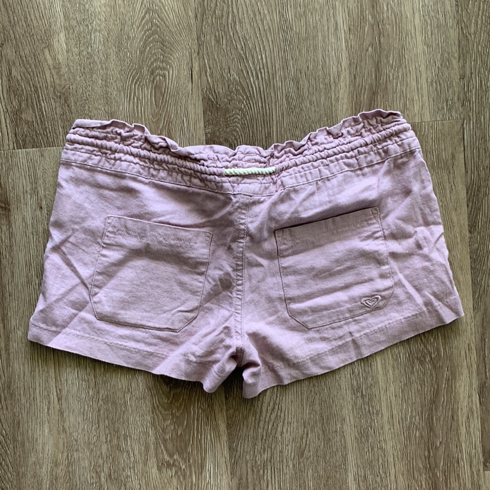 Roxy Oceanside Linen Blend Shorts - Picture 3 of 4